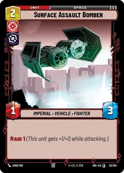 Surface Assault Bomber (93/104), Intro Battle: Hoth 93/104