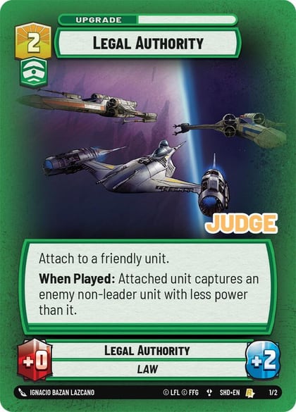 Legal Authority, Judge Promos 1/2
