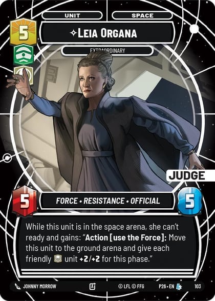 Leia Organa - Extraordinary, Judge Promos 103