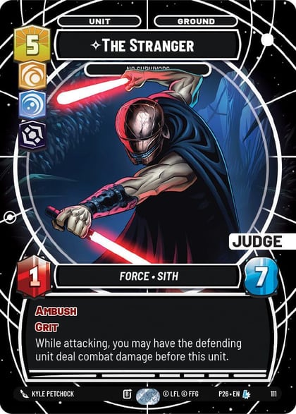The Stranger - No Survivors, Judge Promos 111