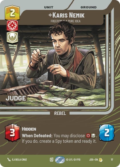 Karis Nemik - Freedom is a Pure Idea, Judge Promos 17