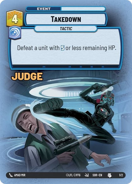 Takedown, Judge Promos 1/2