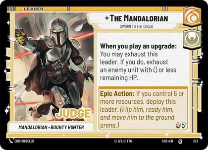 The Mandalorian - Sworn To The Creed, Judge Promos 2/2