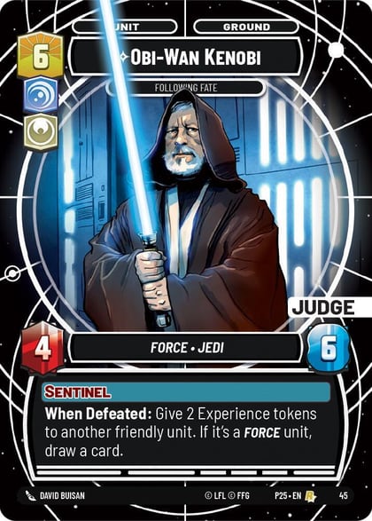 Obi-Wan Kenobi - Following Fate, Judge Promos 45