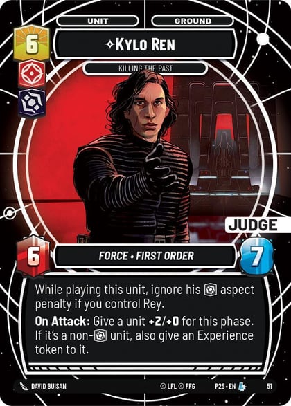 Kylo Ren - Killing the Past, Judge Promos 51