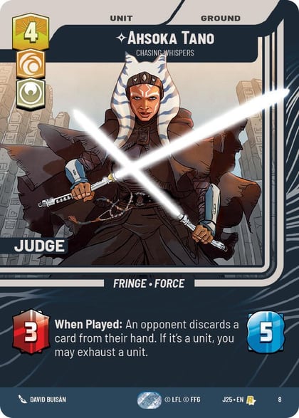 Ahsoka Tano - Chasing Whispers, Judge Promos 8