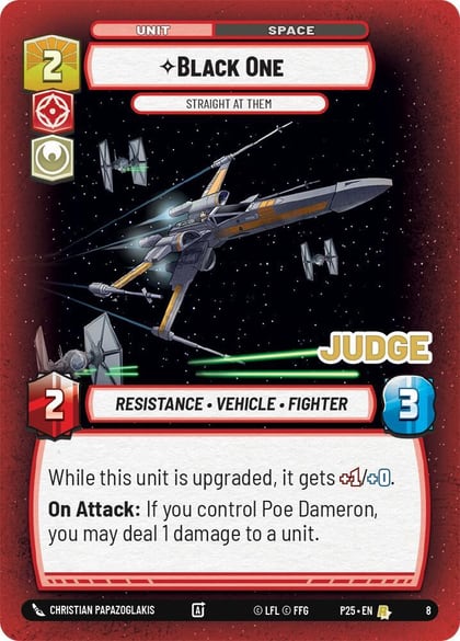 Black One - Straight At Them, Judge Promos 8