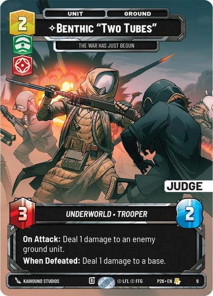 Benthic "Two Tubes" - The War Has Just Begun, Judge Promos 9