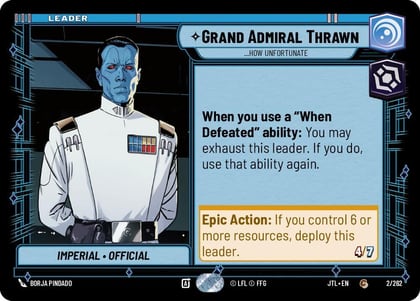 Grand Admiral Thrawn - ...How Unfortunate, Jump to Lightspeed 002/262