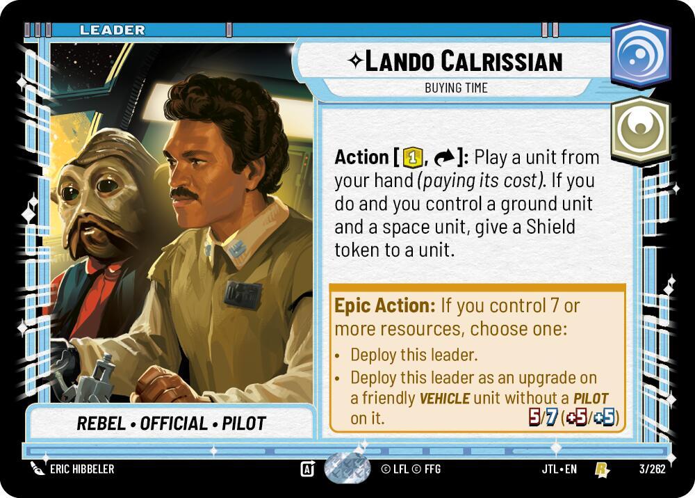 Lando Calrissian - Buying Time, Jump to Lightspeed 003/262