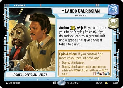 Lando Calrissian - Buying Time, Jump to Lightspeed 003/262