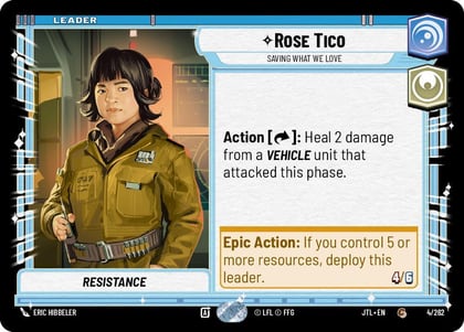 Rose Tico - Saving What We Love, Jump to Lightspeed 004/262