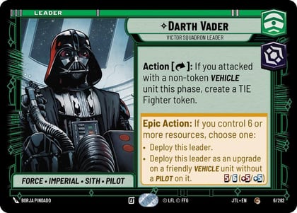 Darth Vader - Victor Squadron Leader, Jump to Lightspeed 006/262