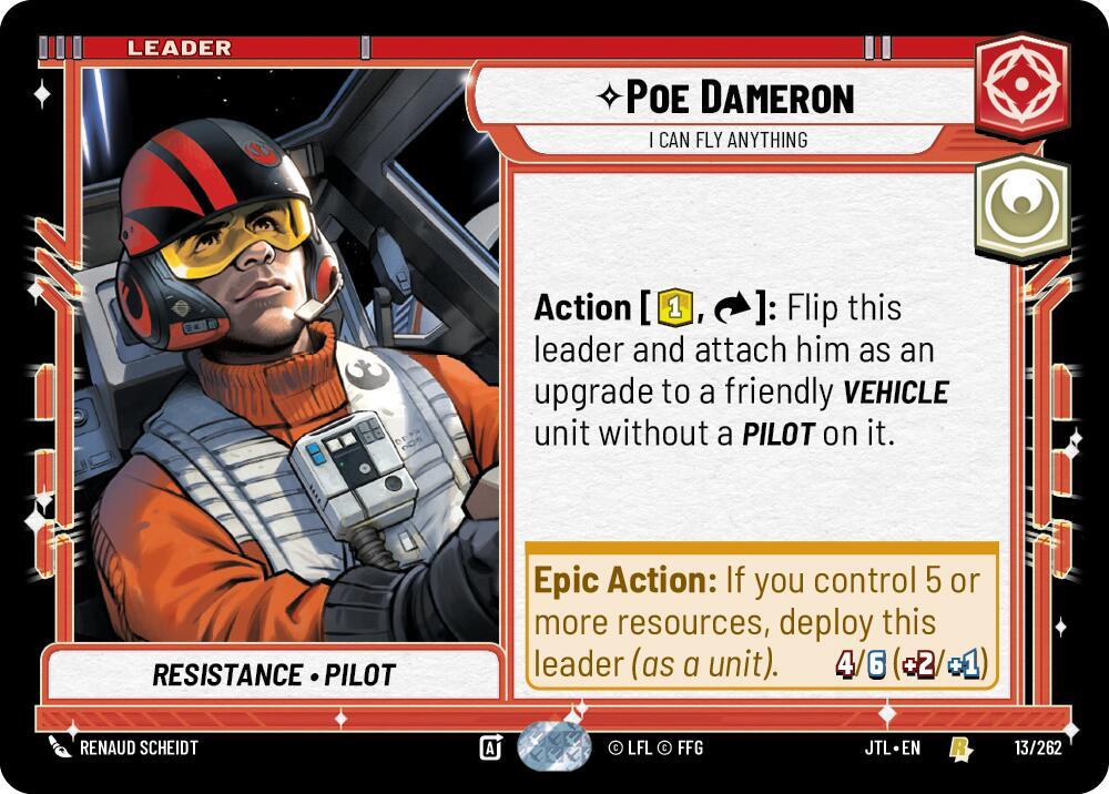 Poe Dameron - I Can Fly Anything, Jump to Lightspeed 013/262