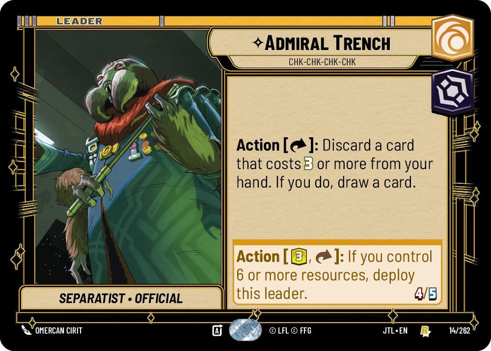 Admiral Trench - Chk-chk-chk-chk, Jump to Lightspeed 014/262
