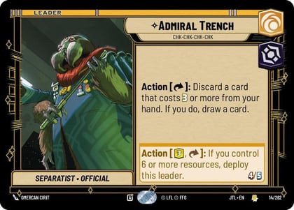 Admiral Trench - Chk-chk-chk-chk, Jump to Lightspeed 014/262