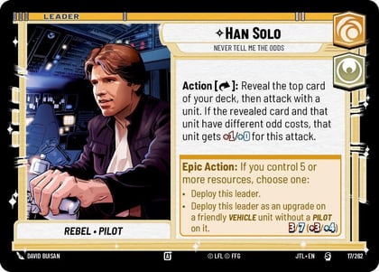 Han Solo - Never Tell Me the Odds, Jump to Lightspeed 017/262
