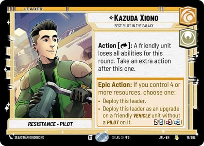 Kazuda Xiono - Best Pilot in the Galaxy, Jump to Lightspeed 018/262