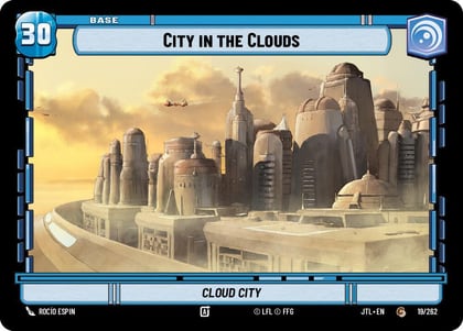 City in the Clouds // X-Wing, Jump to Lightspeed 019/262 // T02/T04