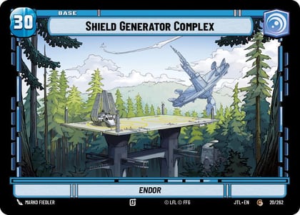 Shield Generator Complex // TIE Fighter, Jump to Lightspeed 020/262 // T01/T04