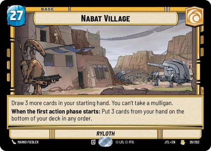 Nabat Village, Jump to Lightspeed 028/262