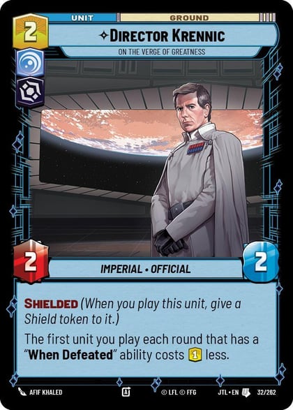 Director Krennic - On the Verge of Greatness, Jump to Lightspeed 032/262