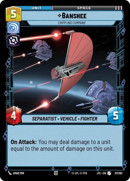 Banshee - Crippling Command, Jump to Lightspeed 037/262