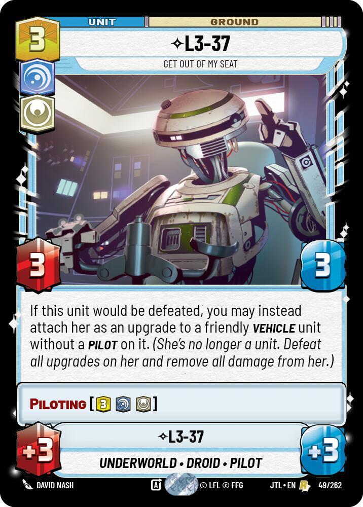 L3-37 - Get Out Of My Seat, Jump to Lightspeed 049/262