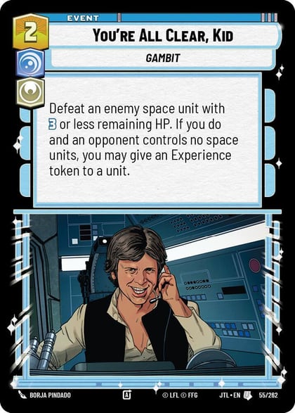 You're All Clear, Kid, Jump to Lightspeed 055/262