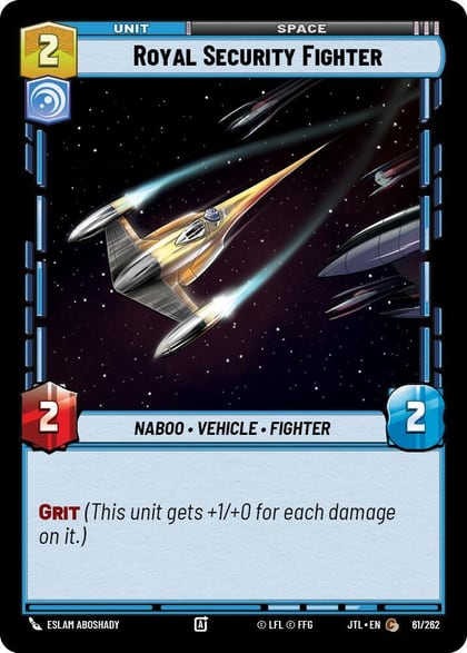 Royal Security Fighter, Jump to Lightspeed 061/262