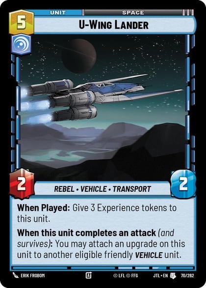 U-Wing Lander, Jump to Lightspeed 070/262