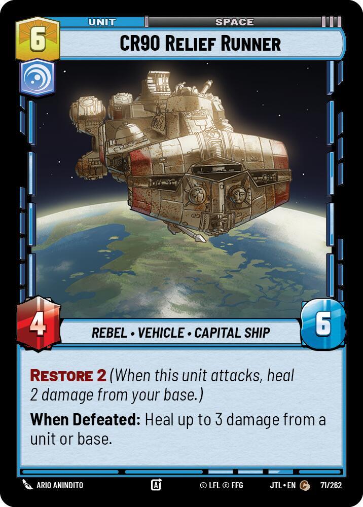 CR90 Relief Runner, Jump to Lightspeed 071/262