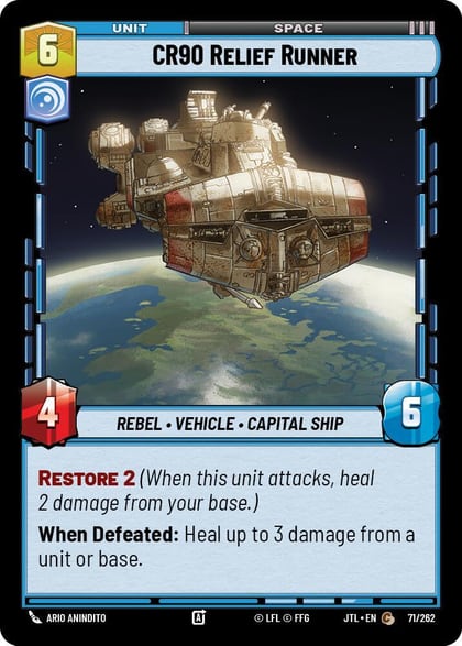 CR90 Relief Runner, Jump to Lightspeed 071/262