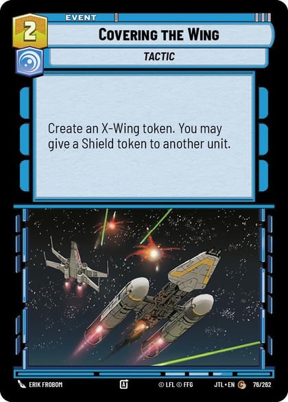Covering the Wing, Jump to Lightspeed 076/262