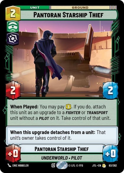 Pantoran Starship Thief, Jump to Lightspeed 083/262