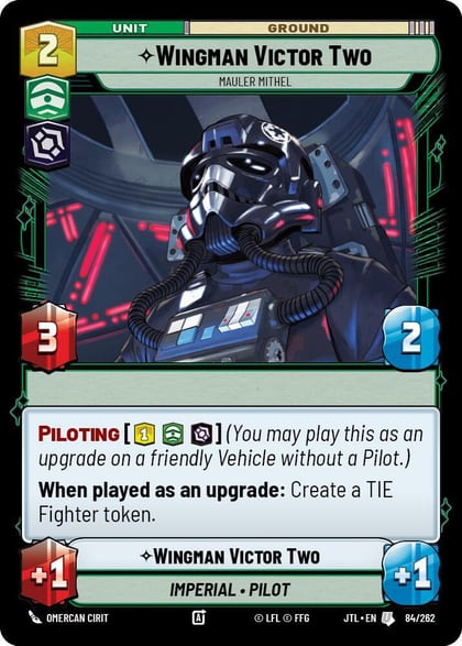 Wingman Victor Two - Mauler Mithel, Jump to Lightspeed 084/262