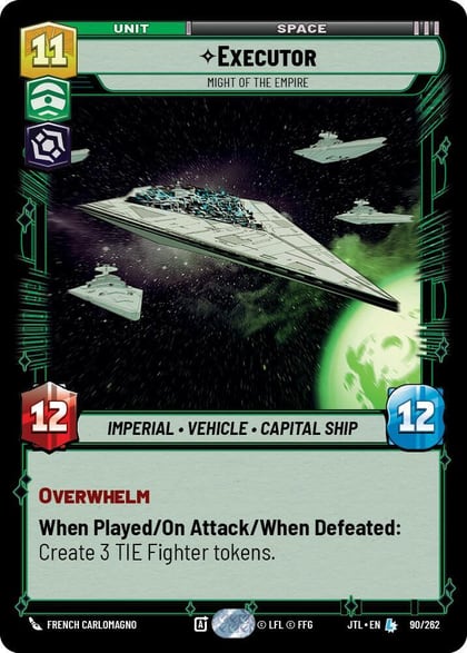 Executor - Might of the Empire, Jump to Lightspeed 090/262