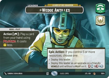 Wedge Antilles - Leader of Red Squadron (Showcase), Jump to Lightspeed 1004