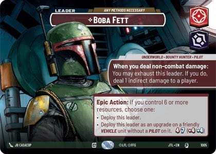 Boba Fett - Any Methods Necessary (Showcase), Jump to Lightspeed 1005