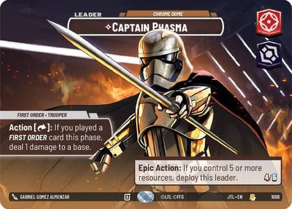 Captain Phasma - Chrome Dome (Showcase), Jump to Lightspeed 1006