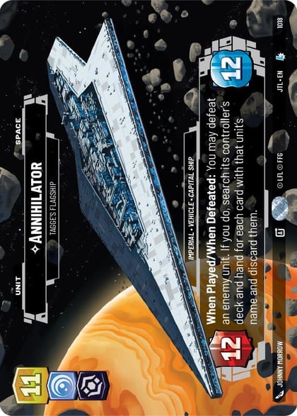 Annihilator - Tagge's Flagship (Prestige), Jump to Lightspeed 1018