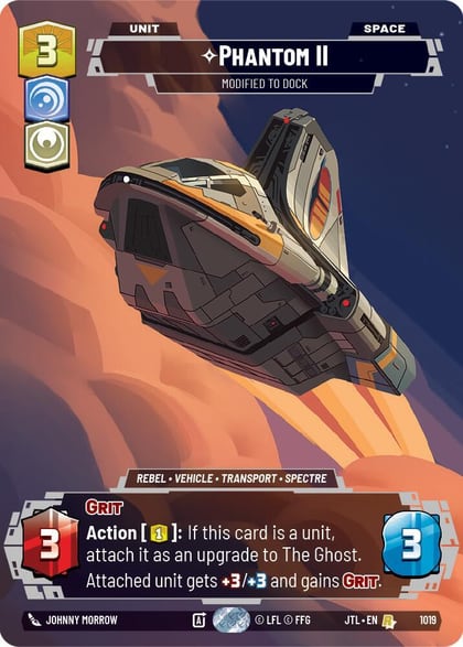 Phantom II - Modified to Dock (Prestige), Jump to Lightspeed 1019