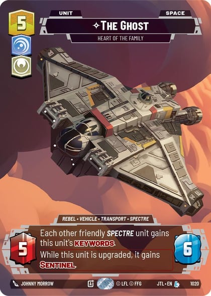 The Ghost - Heart of the Family (Prestige), Jump to Lightspeed 1020