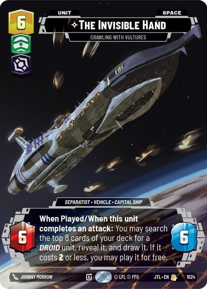 The Invisible Hand - Crawling With Vultures (Prestige), Jump to Lightspeed 1024