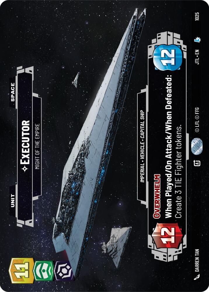 Executor - Might of the Empire (Prestige), Jump to Lightspeed 1025