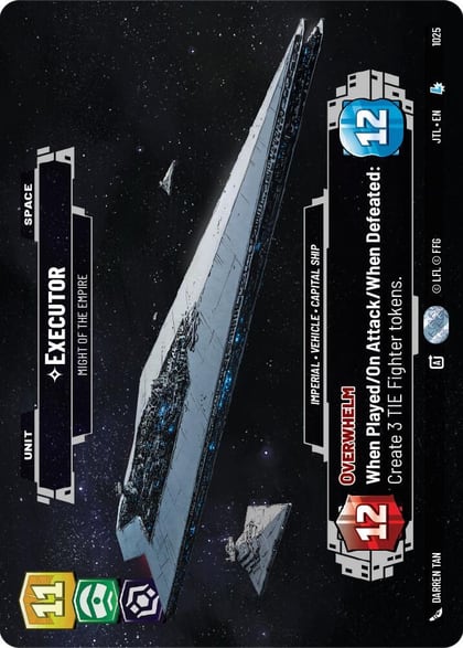 Executor - Might of the Empire (Prestige), Jump to Lightspeed 1025