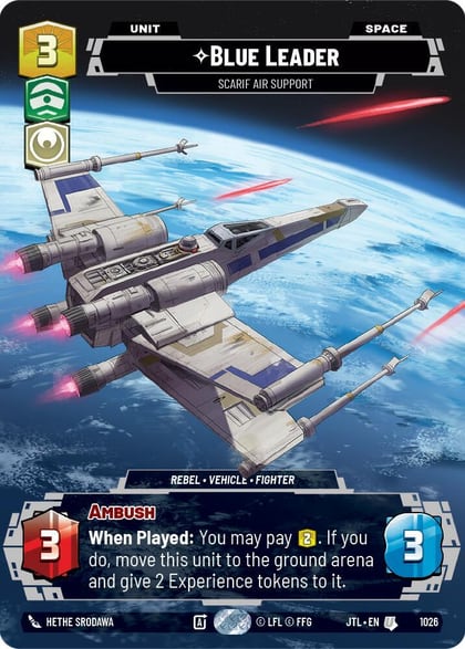 Blue Leader - Scarif Air Support (Prestige), Jump to Lightspeed 1026
