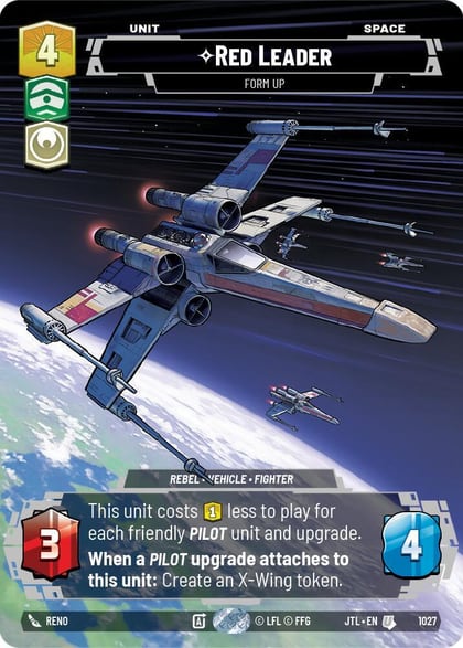 Red Leader - Form Up (Prestige), Jump to Lightspeed 1027
