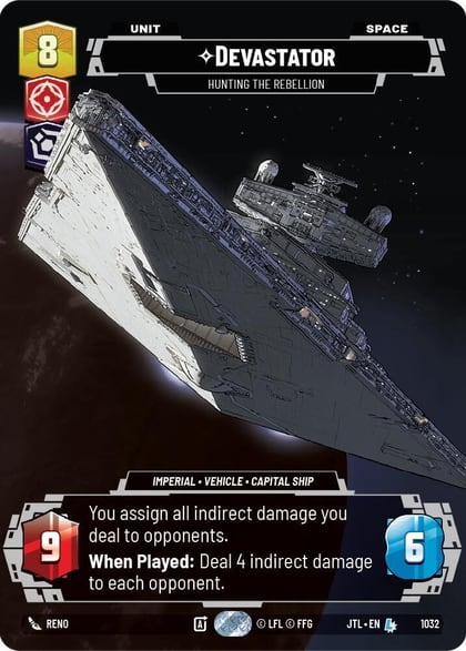 Devastator - Hunting the Rebellion (Prestige), Jump to Lightspeed 1032