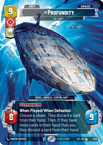 Profundity - We Fight! (Prestige), Jump to Lightspeed 1035